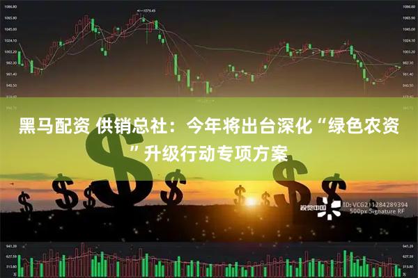 黑马配资 供销总社：今年将出台深化“绿色农资”升级行动专项方案